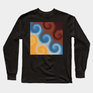 Pattern with swirls Long Sleeve T-Shirt